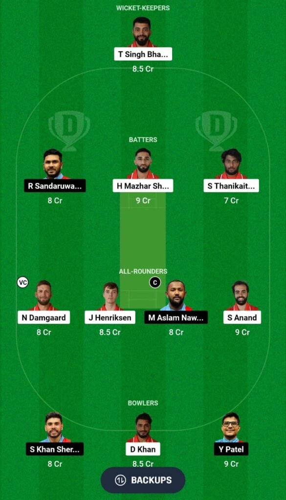 DEN vs KUW Mega League Team 1