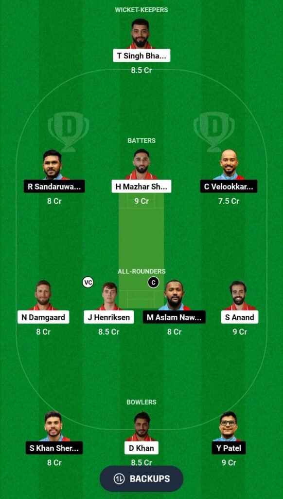 DEN vs KUW Mega League Team 2