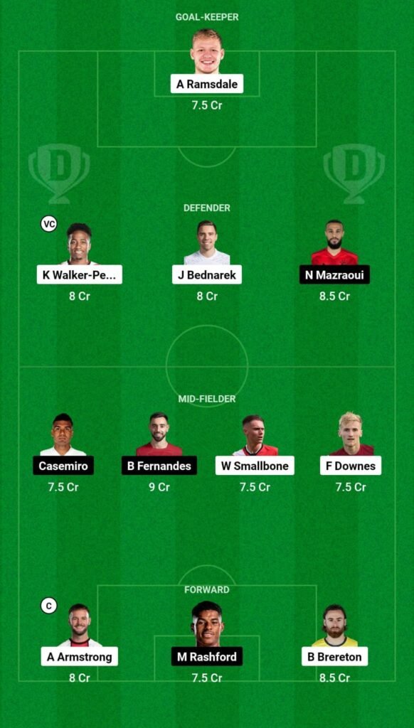 Southampton vs Manchester United GL Team-1