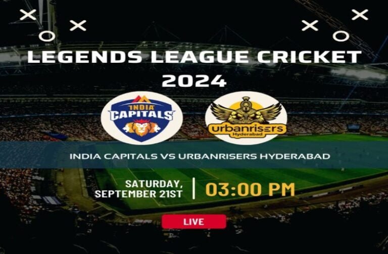 India Capitals vs Urbanrisers Hyderabad Match Preview