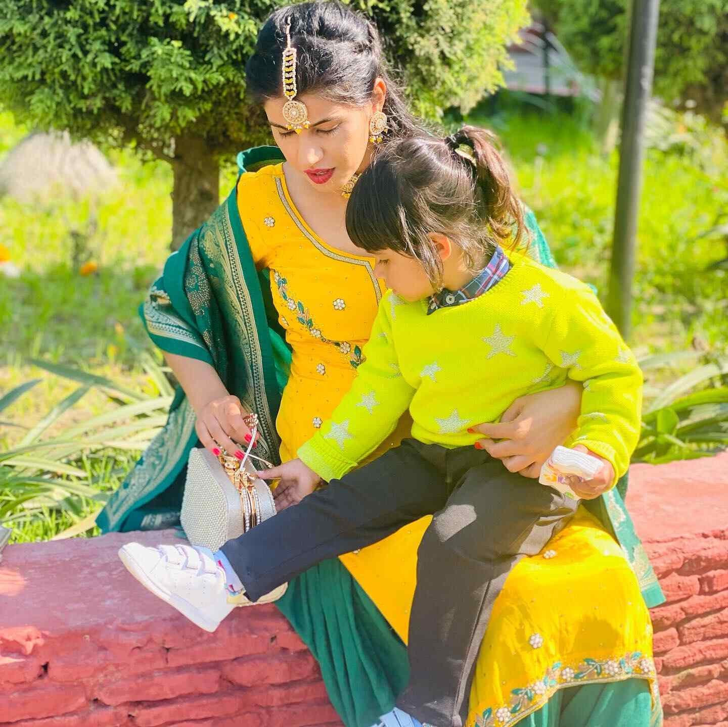 Maninder singh wife kabaddi play