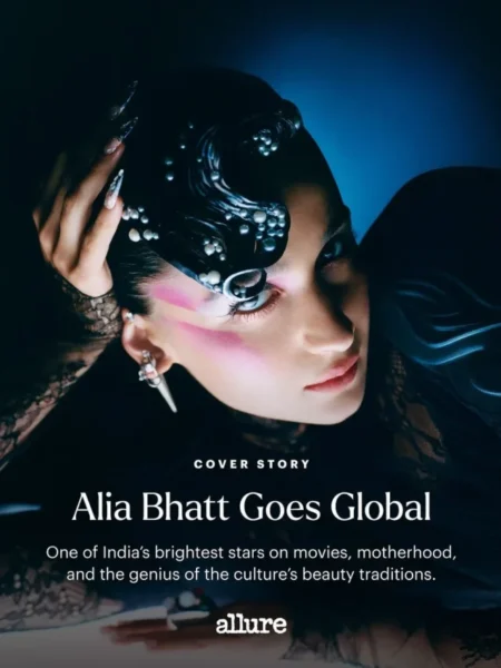 alia bhatt for allure magazine