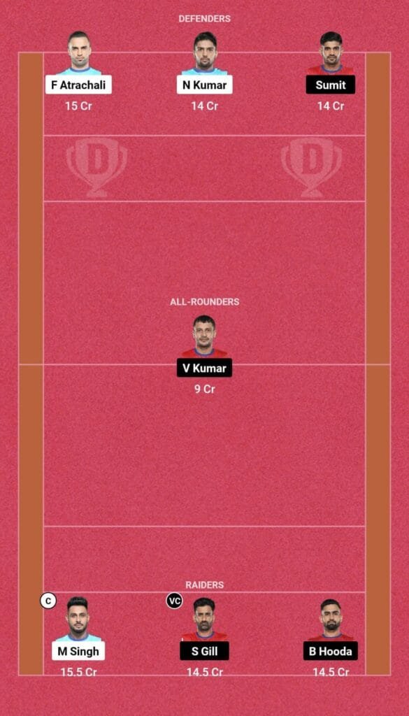 BEN vs UP Dream11 Prediction