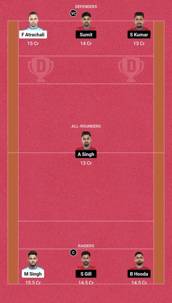 BEN vs UP Dream11 Prediction