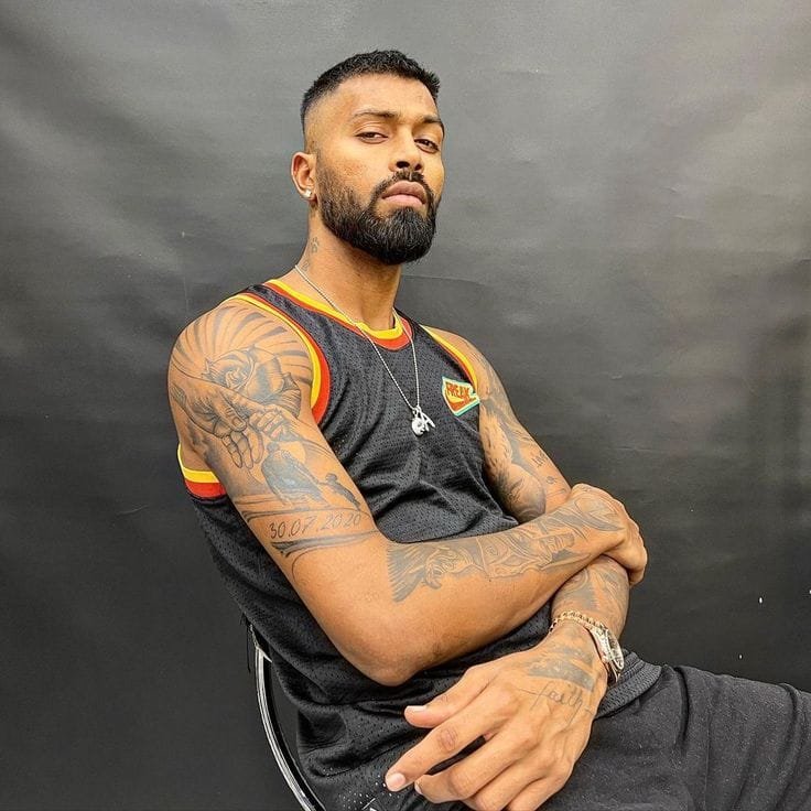 Hardik Pandya Shoulder Tattoo