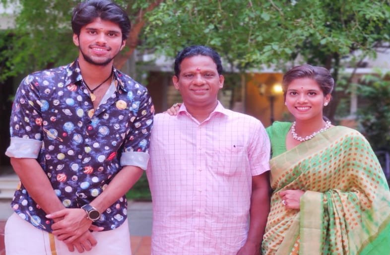 Washington Sundar Family