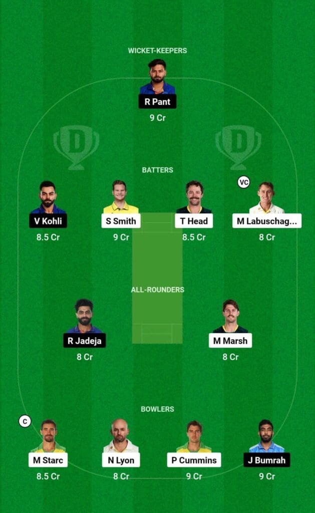 AUS vs IND Dream11 Prediction