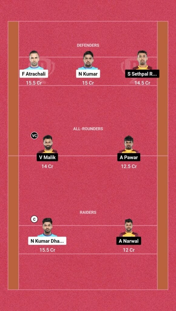 BEN vs TEL Dream11 Prediction