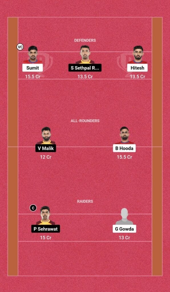 UP vs TEL Dream11 Prediction
