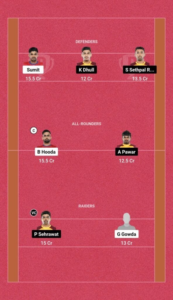 UP vs TEL Dream11 Prediction